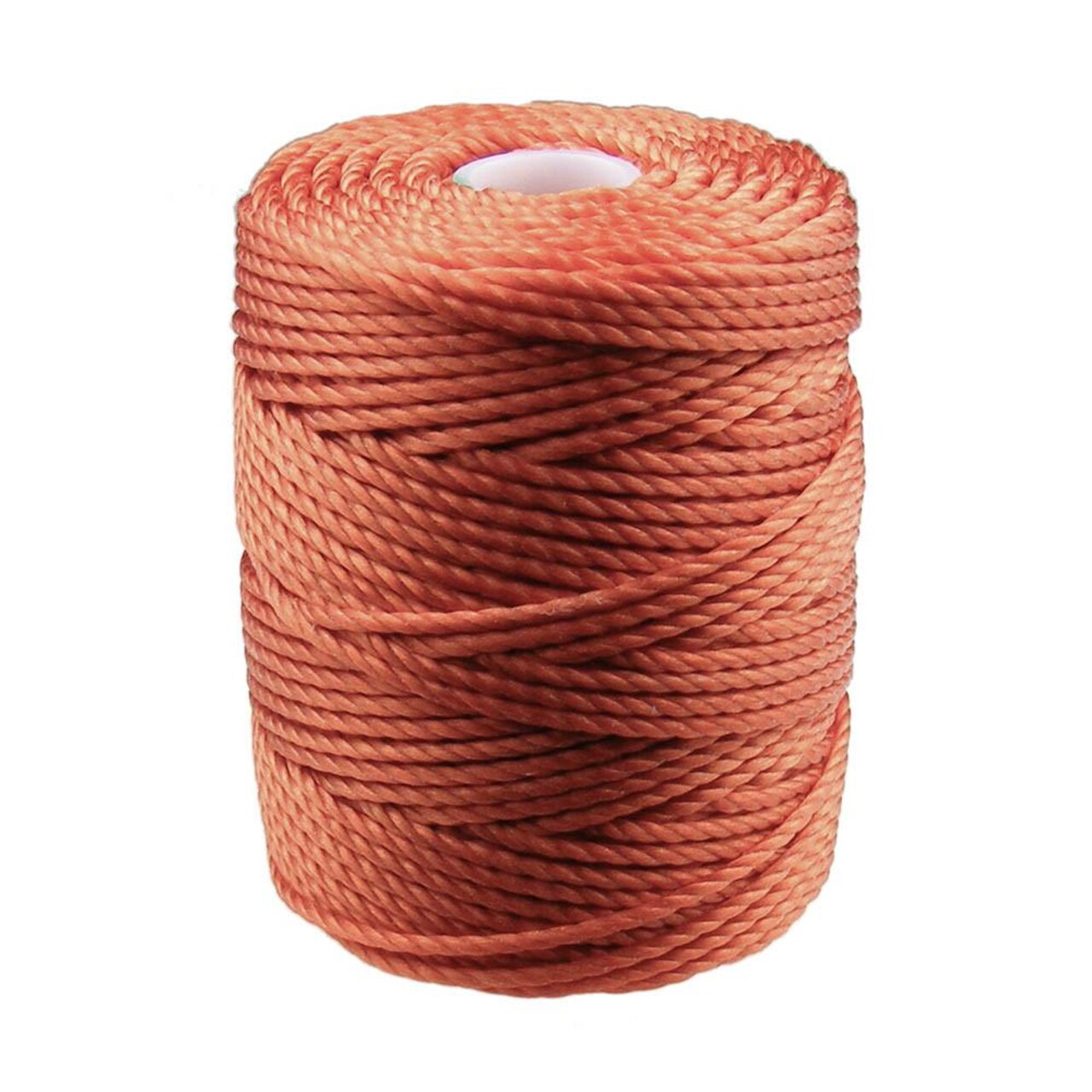 C-Lon Tex 400 Heavy Weight Bead Cord, Orange ,1.0mm, 36 Yard Spool